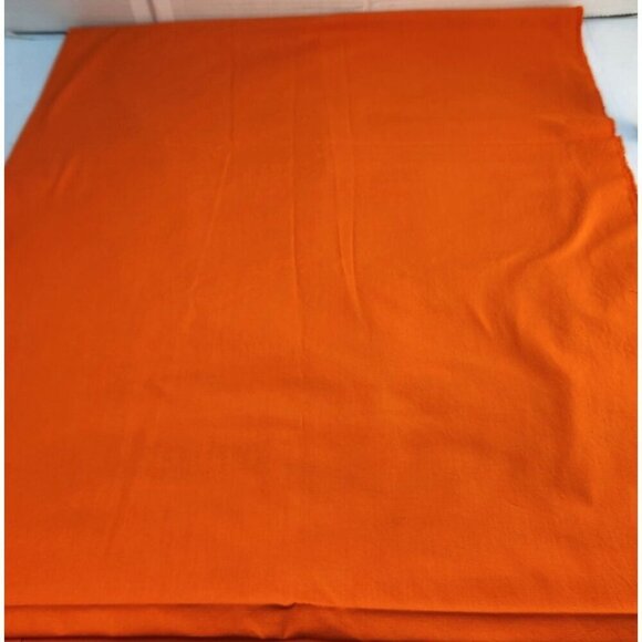 Orange Cotton Fabric Material By The Yard 44" wide for quilting and sewing proje - Picture 3 of 5
